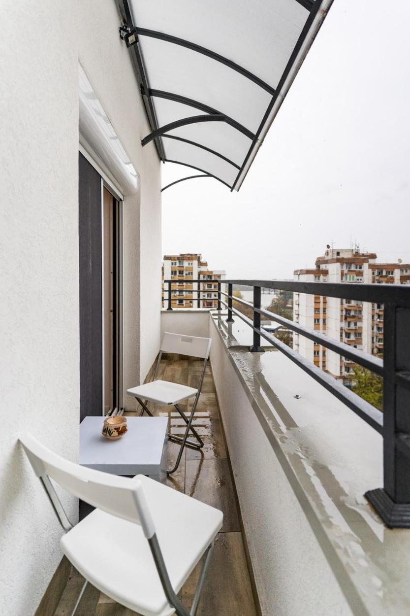 Apartment Terrace Belgrad Exteriör bild
